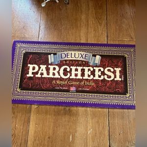 Vintage Deluxe Parcheesi board game